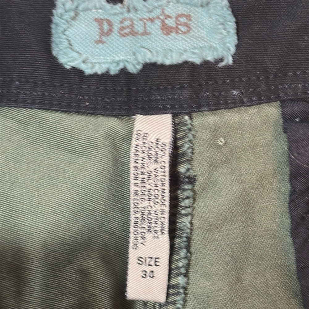 NWT PARTS Camo Cargo Shorts 34 - Picture 7 of 10